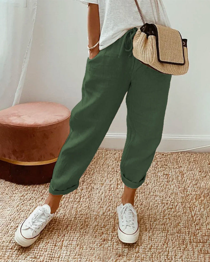 Aaliyah - Comfortable Retro Pants