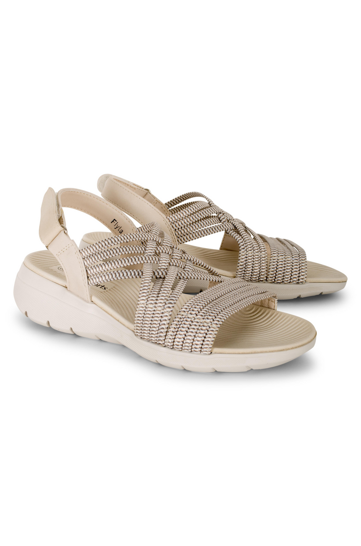 Julie - BEIGE MULTI SANDAL