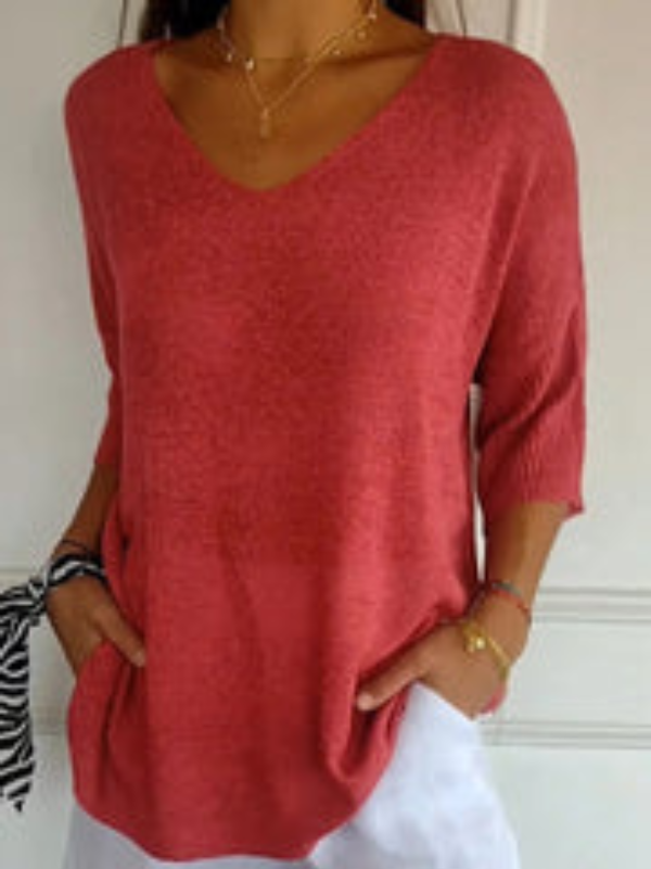 Shar - Cut Sweater Tee