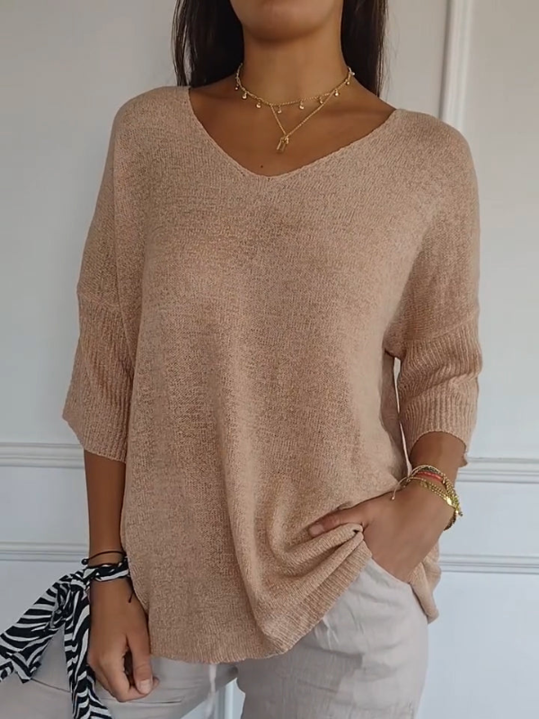 Shar - Cut Sweater Tee