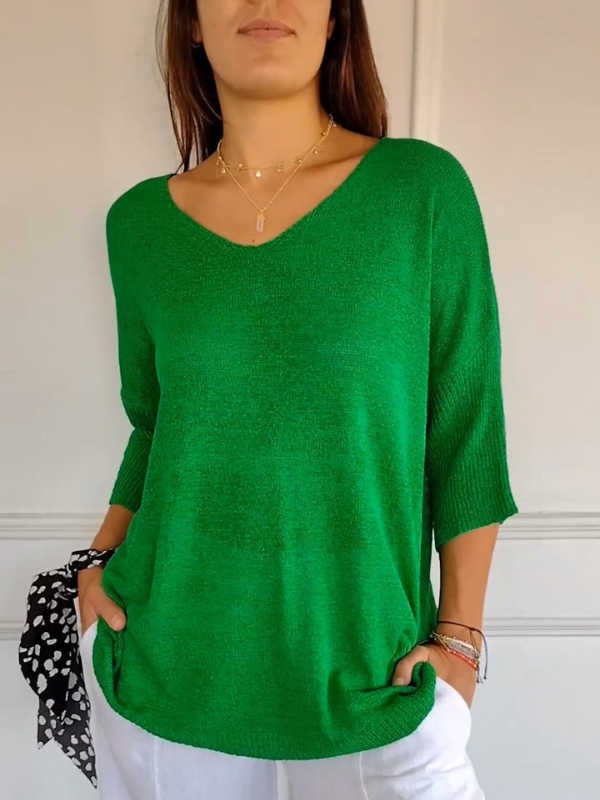 Shar - Cut Sweater Tee