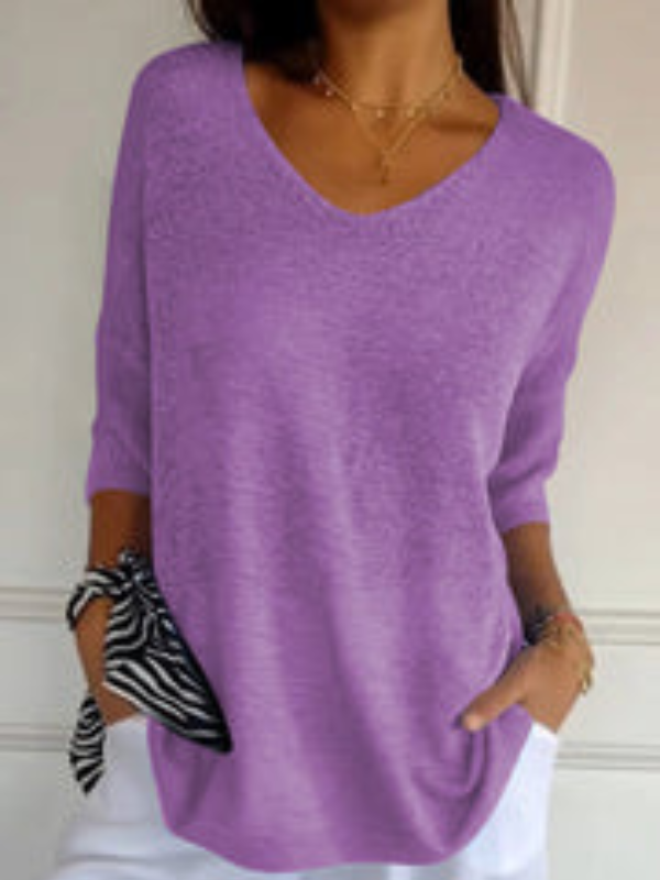 Shar - Cut Sweater Tee