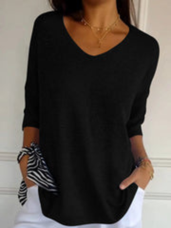 Shar - Cut Sweater Tee